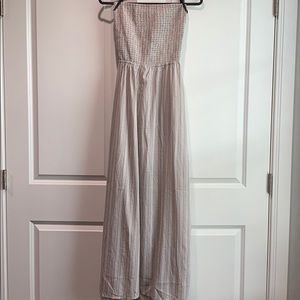 Never Worn! Strapless/Open back dress